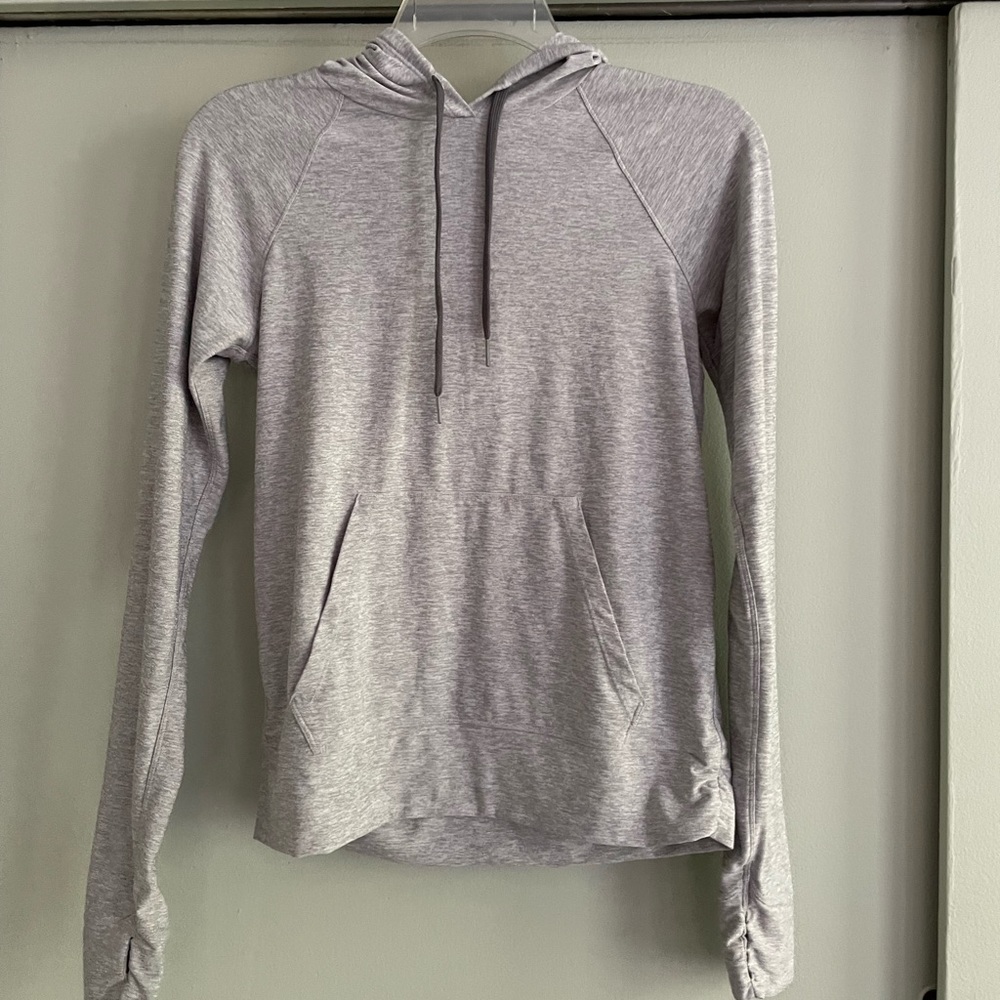 Outdoor Voices All Day Hoodie Light Gray Small